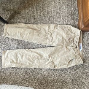 Sonoma khaki capris.